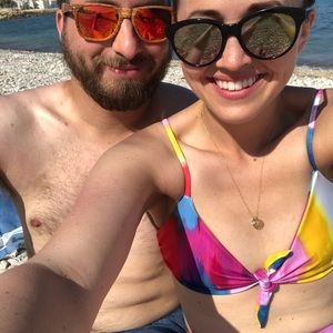 NWT Mara Hoffman Carla Bikini Top